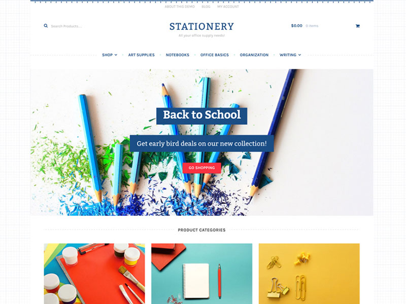 Stationery theme